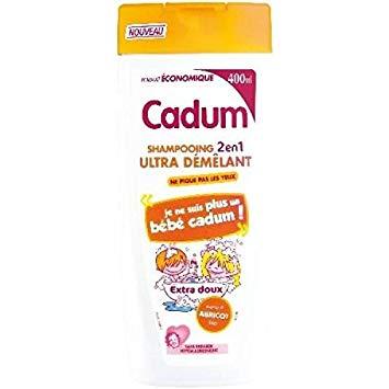 Combo 2 dầu gội hương mơ trẻ nhỏ Cadum 400ml
