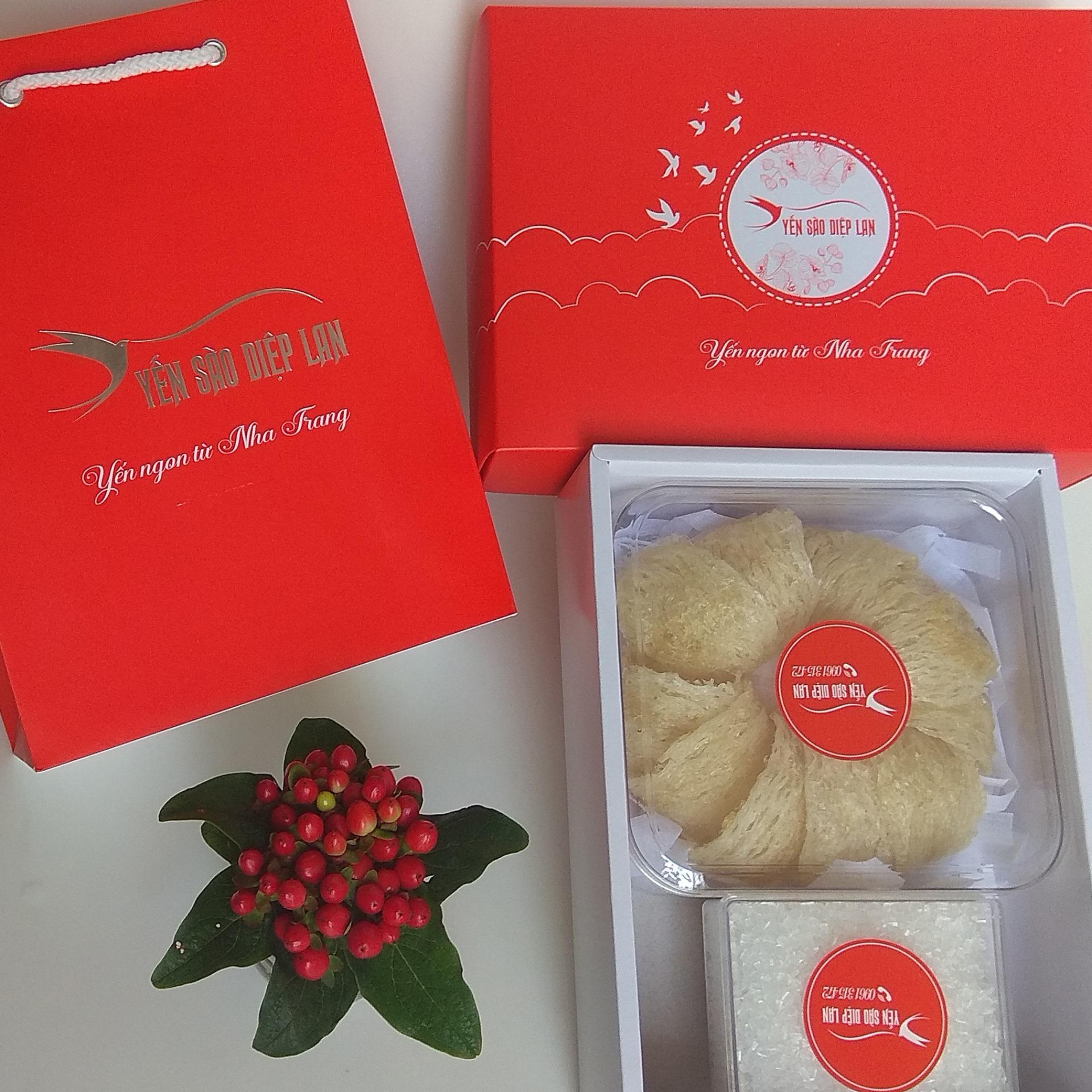 Tổ yến rút lông cao cấp AR100 - Hộp 100 gram - Yến sào Diệp Lan