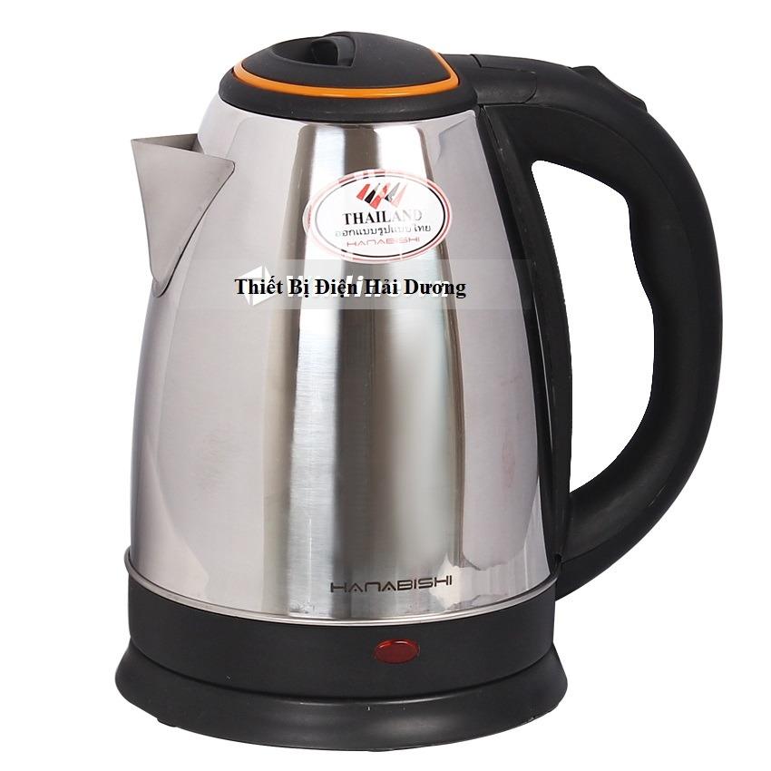 Ấm siêu tốc hanabishi ha-688a 1,8l 1500w - bảo hành chính hãng 1 năm
