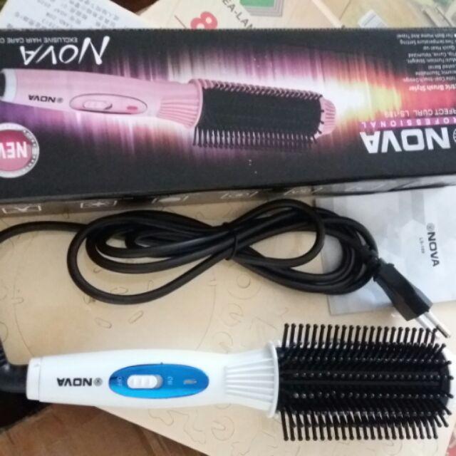 Lược điện nova uốn cụp xoăn phồng chống giật