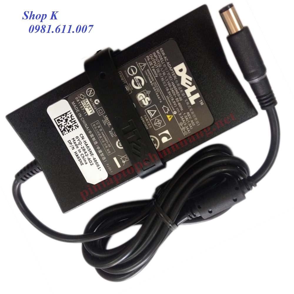 Sạc laptop Dell. Studio 1535 1536 1537 1555 1557 1558 PP33L PP39L (Màu Đen)