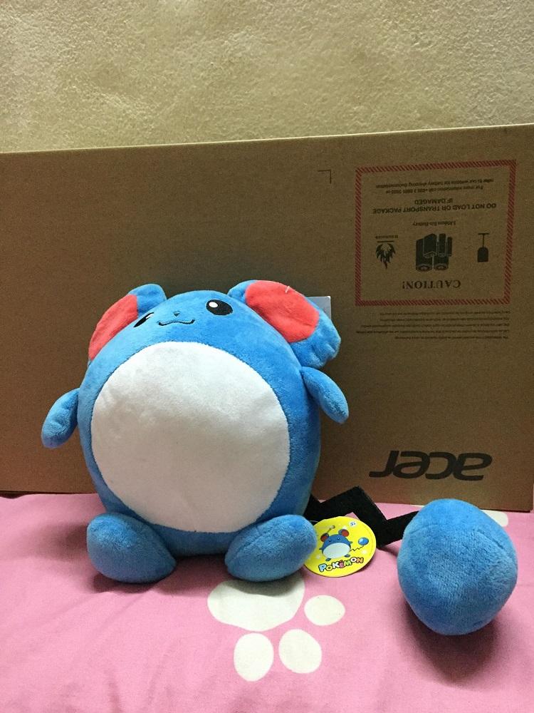 [HCM]Thú bông Pokemon - Chuột Marill dễ thương béo ú