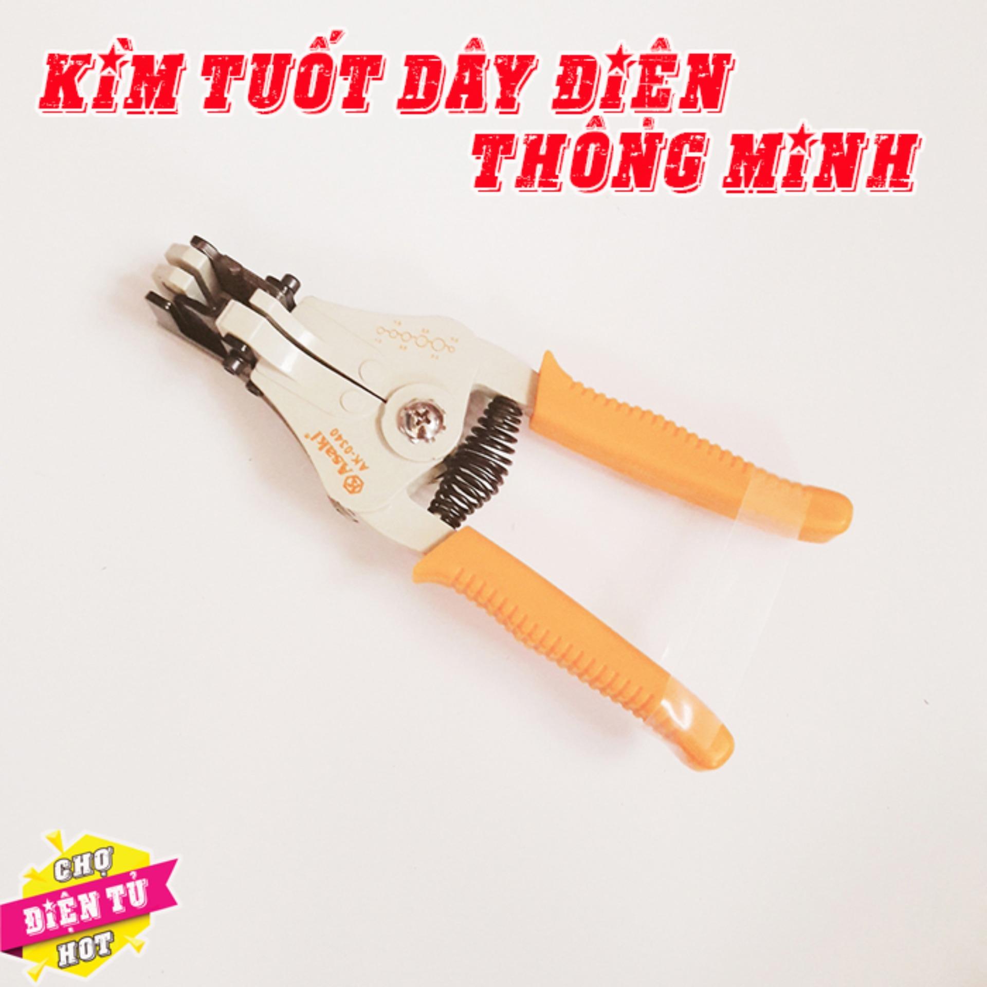 Kìm tuốt dây điện đa năng - tuốt dây cực dễ dàng