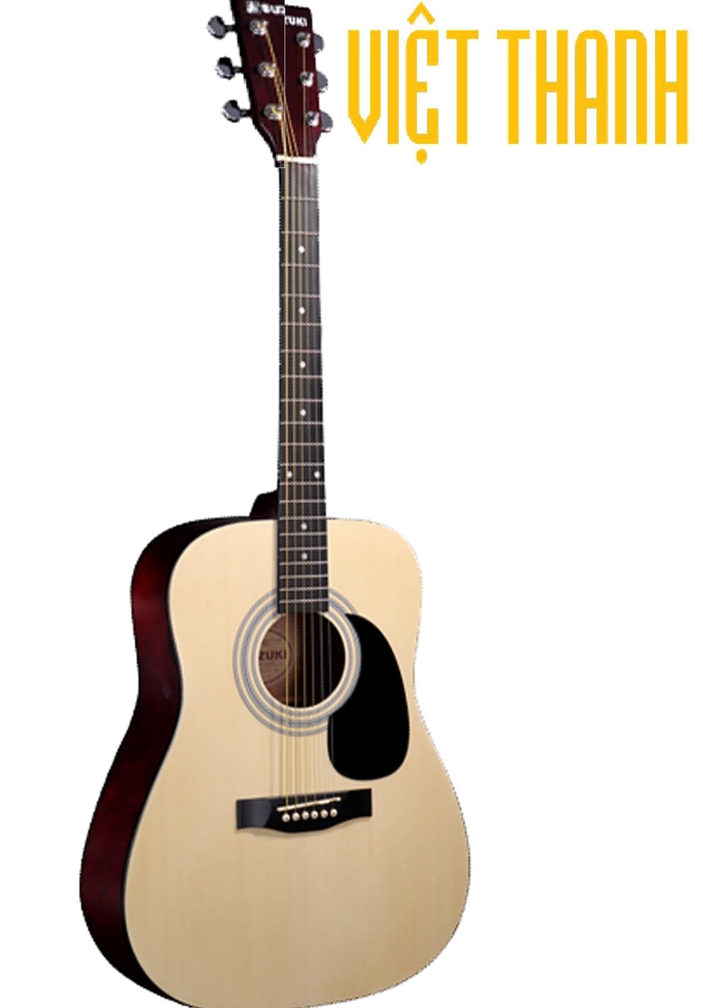 [HCM]Đàn Guitar Acoustic Dây Sắt SUZUKI SDG 6NL