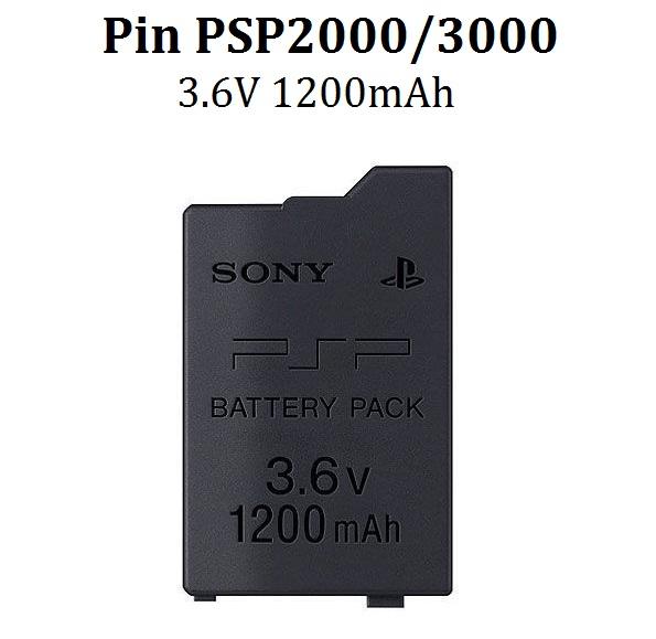 Pin Cho Máy Game PSP Sony Playstation Portable PSP1000/ 2000/ 3000