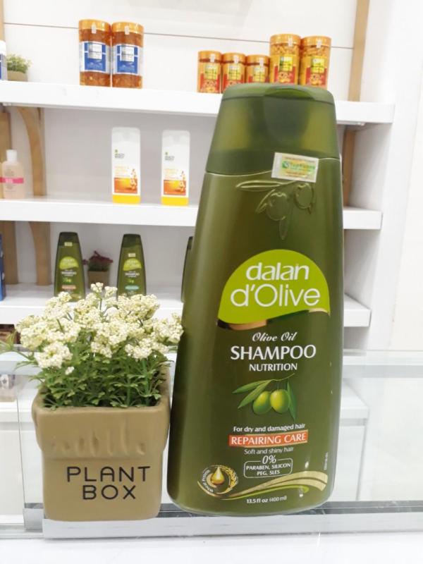 Dầu gội cho tóc khô & hư tổn Dalan D’Olive 400ml nhập khẩu