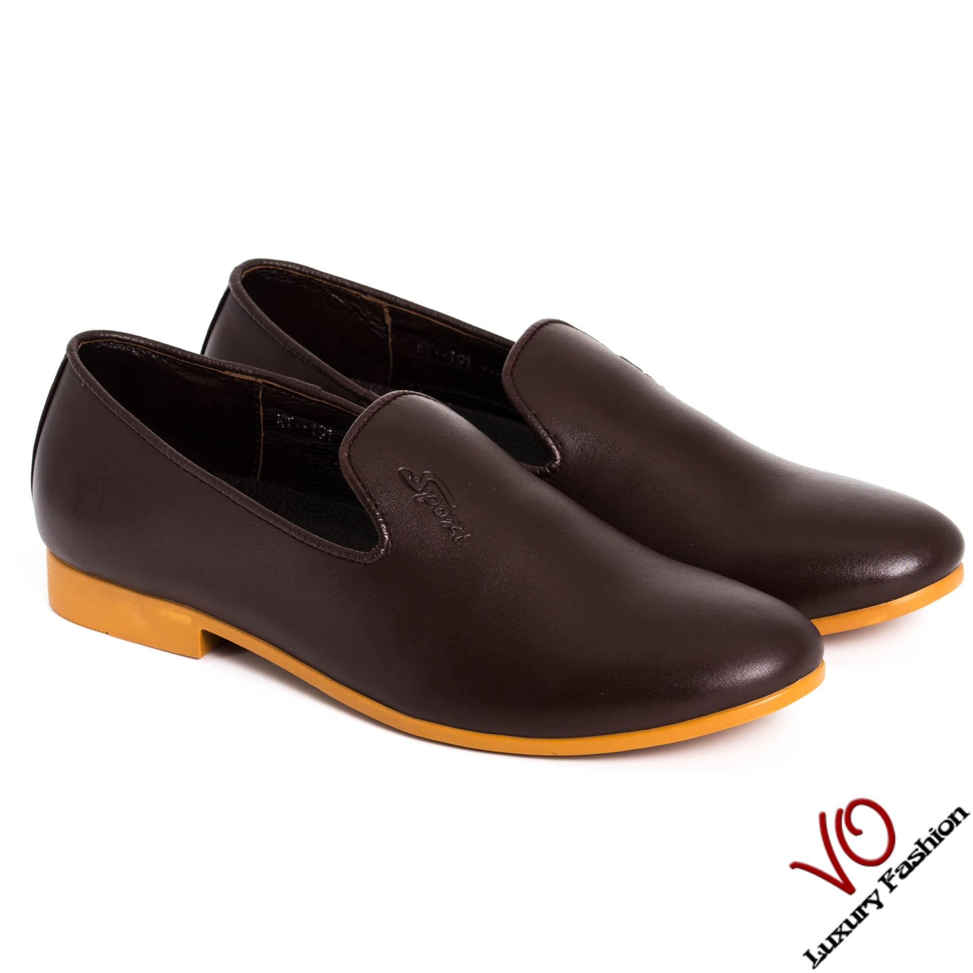 Giày mọi da bò thật trẻ trung vo shoes kt191