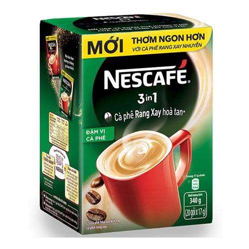Cà phê sữa nescafe đậm đặc vị cà phê 3 trong 1 hộp 340g