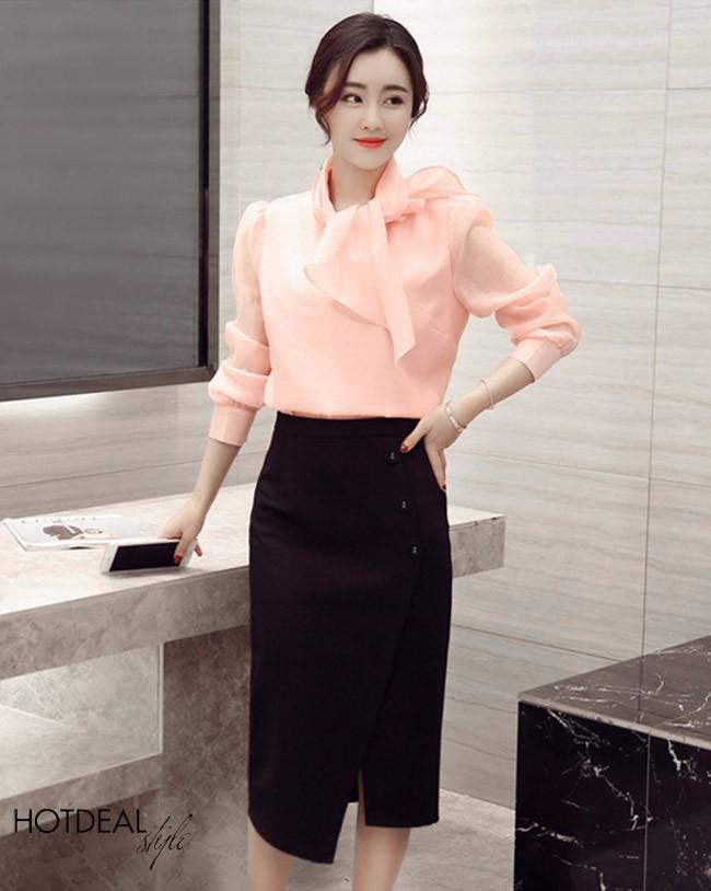 [HCM]Chân váy bút chì sang chảnh kèm ảnh thật