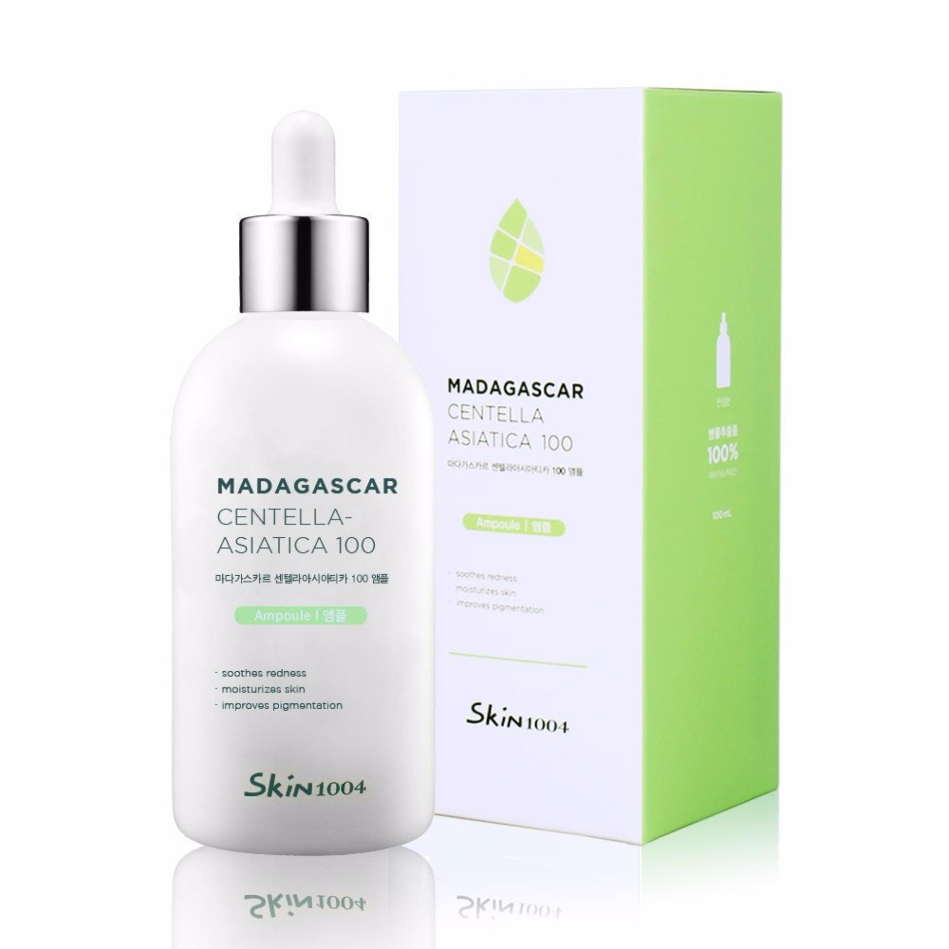 Tinh Chất Rau Má Trị Mụn, Phục Hồi Da, Làm Mờ Vết Thâm Skin1004 Madagascar Centella Asiatica 100 Ampoule 100ml