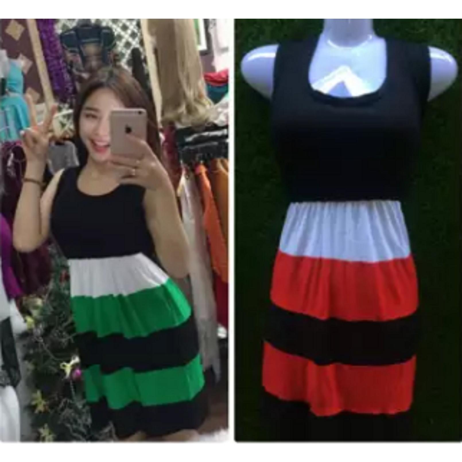 Đầm thun coton ba lỗ thời trang 2018 - xmfashionbeauty db008