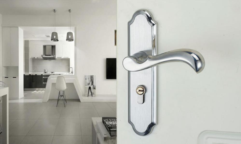 Khóa cửa tay gạt Inox Canadi MS3
