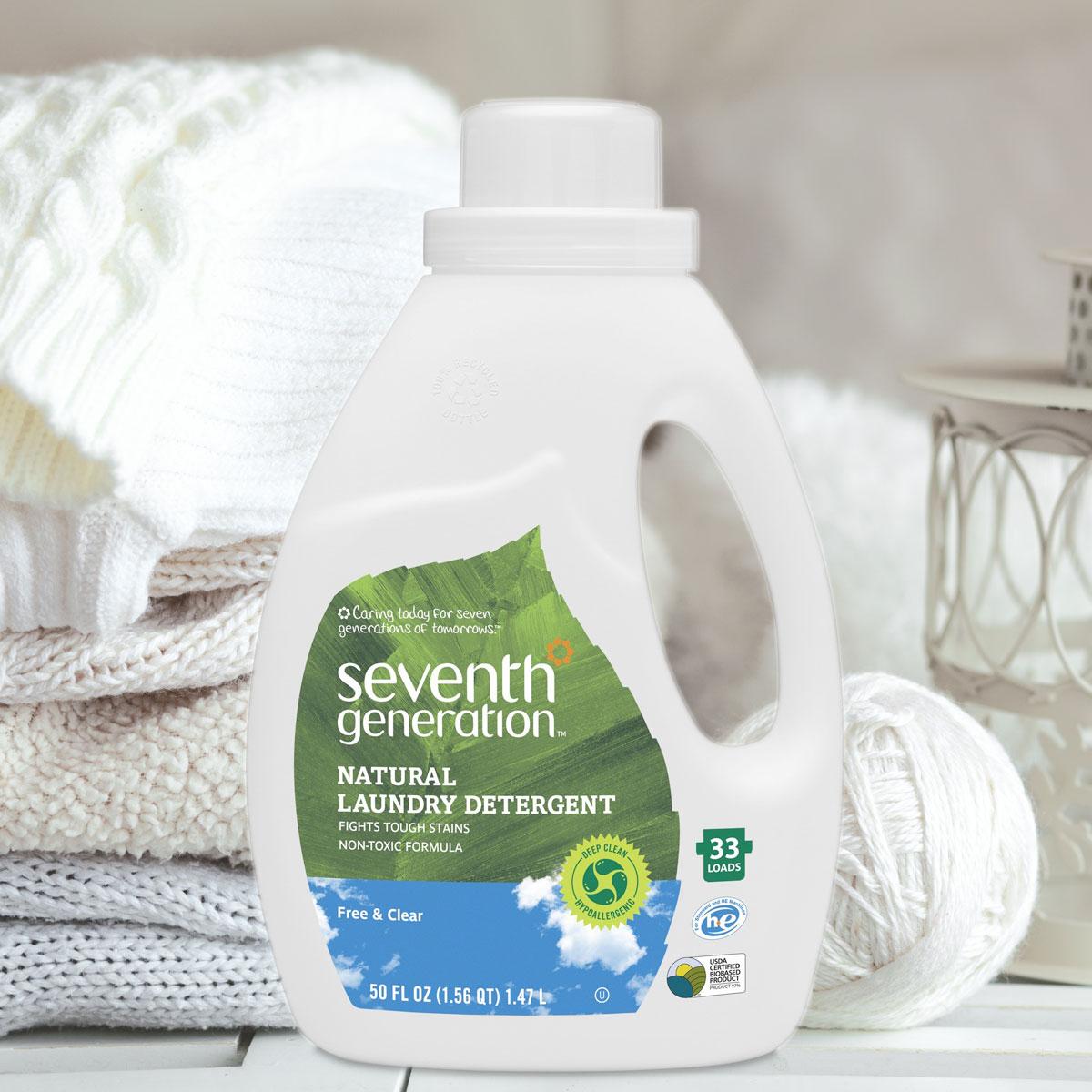 Nước giặt hữu cơ hương tự nhiên Seventh Generation 1.47 lít