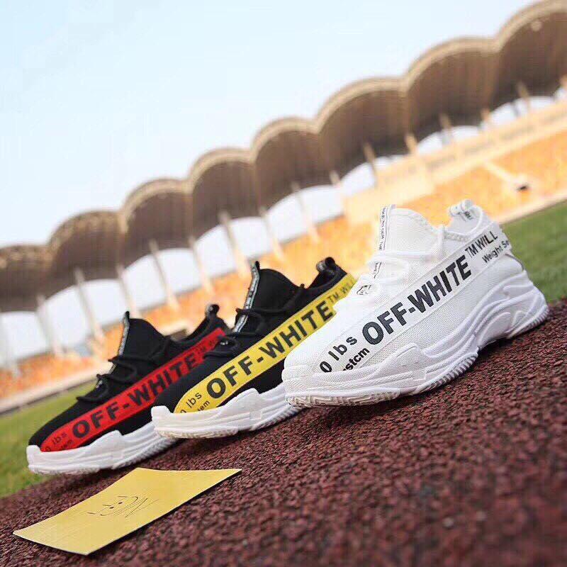 Giày sneaker OffWhite đế 4p cực đẹp hot 2018 - Ảnh và video thật tại shop