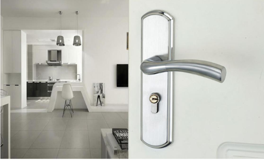 Khóa cửa tay gạt Inox Canadi MS2A