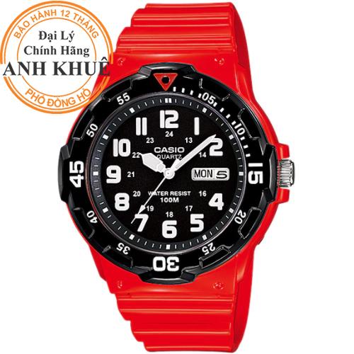 Đồng hồ nam dây nhựa casio anh khuê mrw-200hc-4bvdf