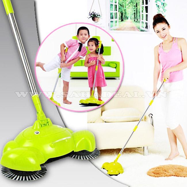 BÁO GIÁ Chổi Lau Nhà Sơn Tiến | Shopee Lazada Sendo Tiki mới nhất 50 Chổi lau nhà hút bụi 360 độ tiện dụng/chổi quét nhà hút bụi tự động thông minh 360