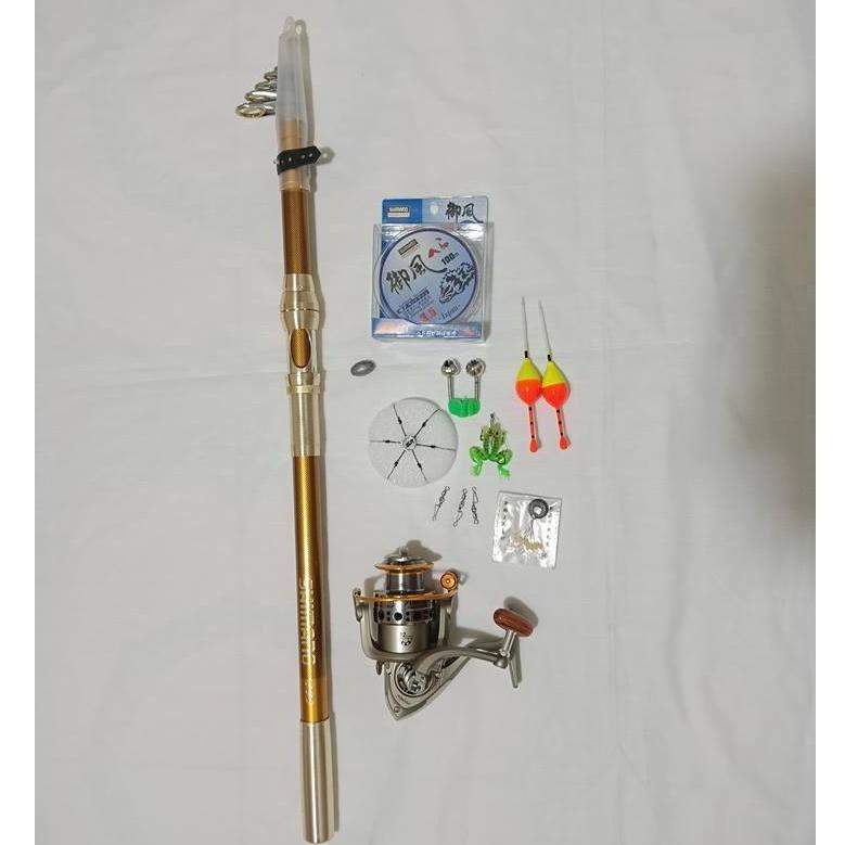 Combo bộ cần câu lục shimano - máy câu yumoshi. Kích thước chính xác của sản phẩm này là: Cần 3m - Máy 6000 ( thế giới cần câu cá ) - Thanh lý hàng tồn - đại hạ giá big sale cực hot