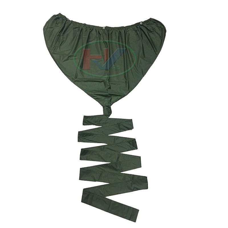 TÚI VỆ SINH MÁY LẠNH LOẠI LỚN _ Túi vệ sinh máy lạnh âm trần RO _ chiều rộng 2m, chiều dài thân 0,9m, đuôi xả 5m