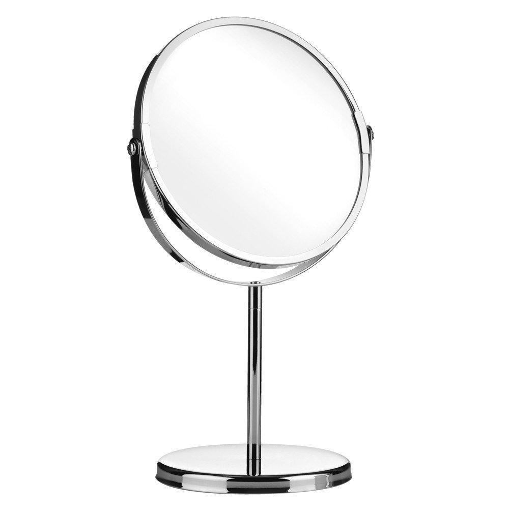 [HCM]Gương Trang Điểm Để Bàn 2 Mặt Xoay 360