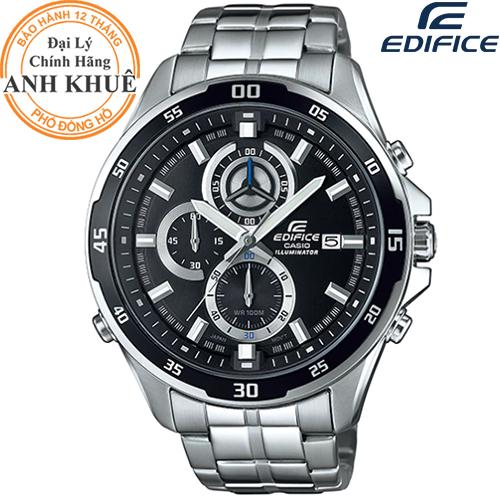 Đồng hồ nam dây kim loại EDIFICE chính hãng Casio Anh Khuê EFR-547D-1AVUDF