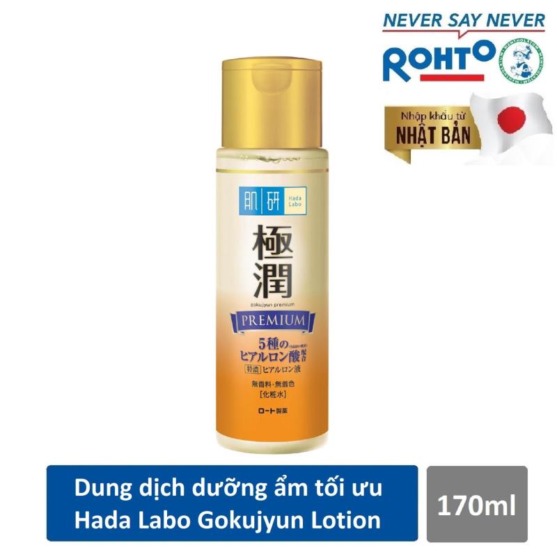 Dung dịch dưỡng ẩm tối ưu Hada Labo Gokujyun Premium Lotion 170ml ( Nhập khẩu từ Nhật Bản) giá rẻ
