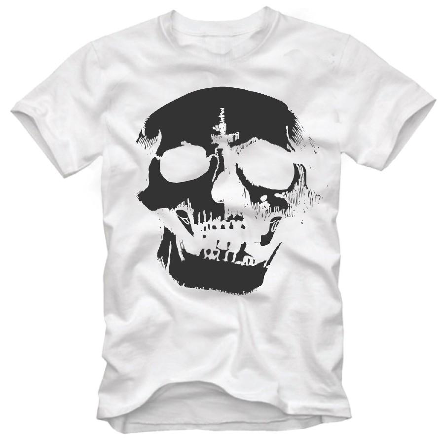 Áo thun nam đầu lâu skull cao cấp