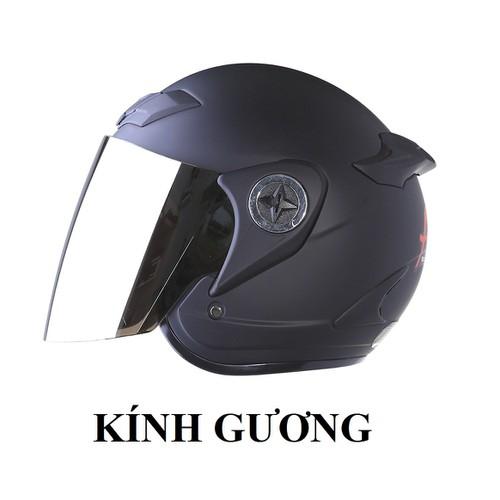 [HCM]NÓN BẢO HIỂM 3-4 ASIA MT168 CHÍNH HÃNG - BẢO HÀNH 12 THÁNG