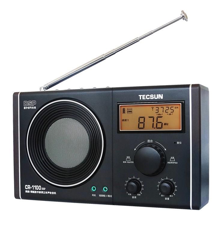 ĐÀI RADIO KỸ THUẬT SỐ NHỚ KÊNH CỠ LỚN TECSUN CR-1100