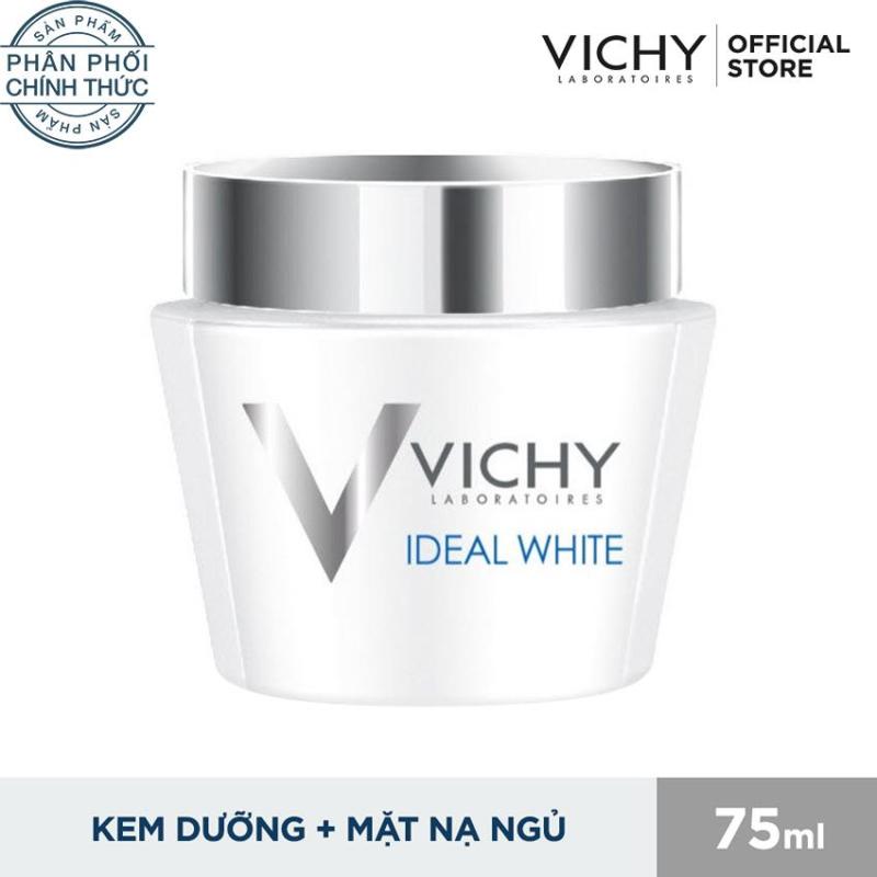 Kem dưỡng trắng da ban đêm- Mặt nạ ngủ Vichy Ideal White Sleeping Mask 75ml