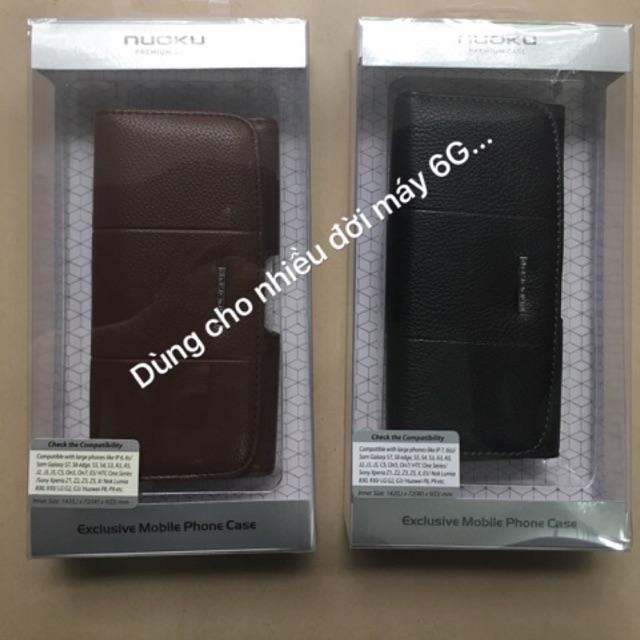 Bao da nuoku 6g/6s đen