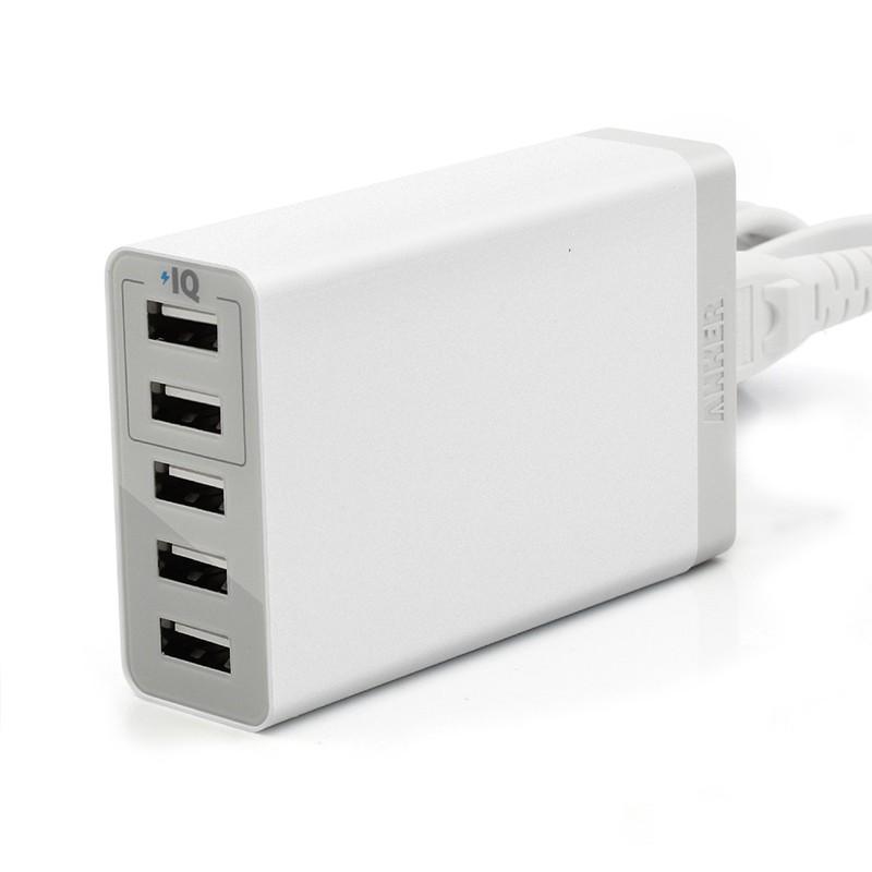 Adapter sạc anker powerport lite 5 cổng usb - a2134
