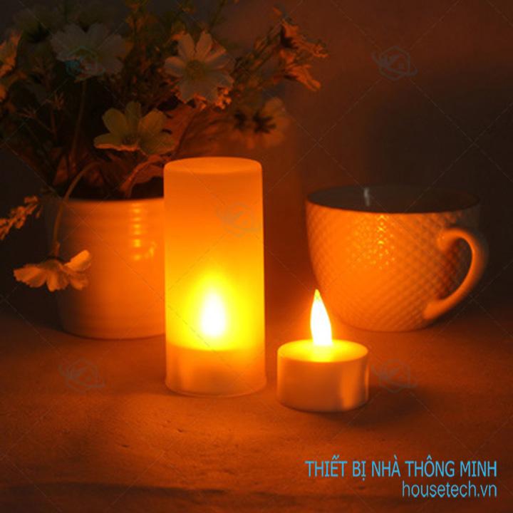 Bộ 12 cây Nến điện tử sạc điện cao cấp