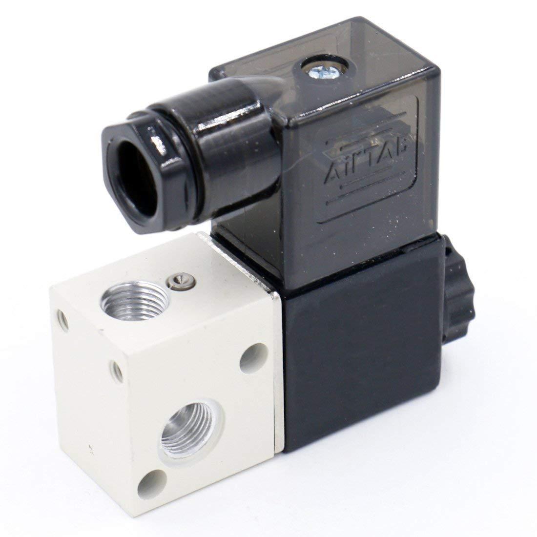 Van điện từ khí nén 3v1-06 g1/8 điện áp dc24v