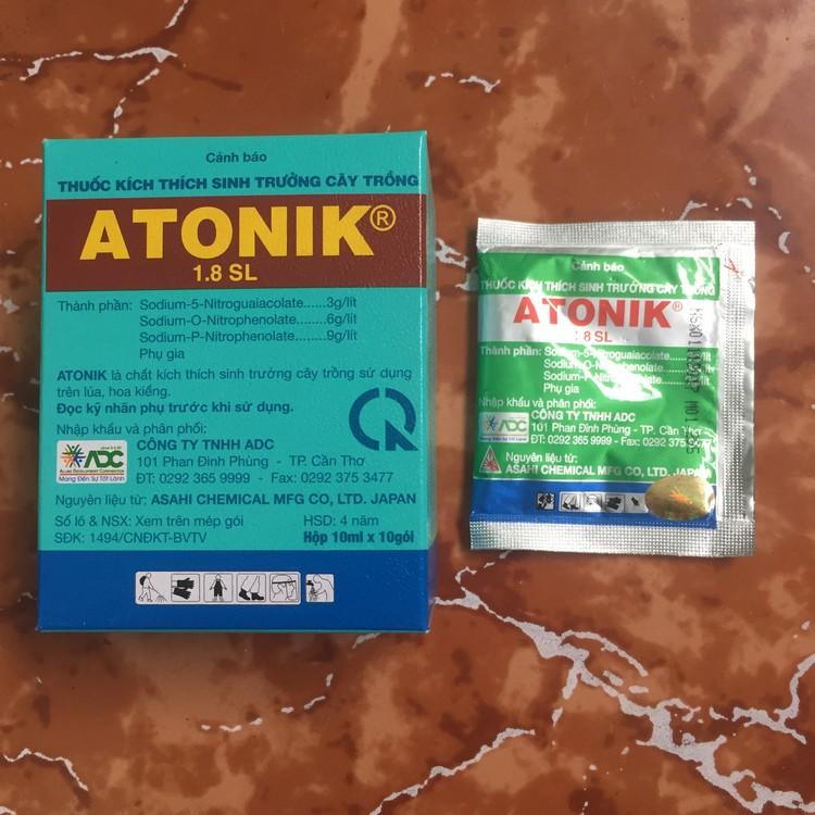 Hộp 10 gói Kích thích sinh trưởng cây trồng ATONIK 1.8 SL