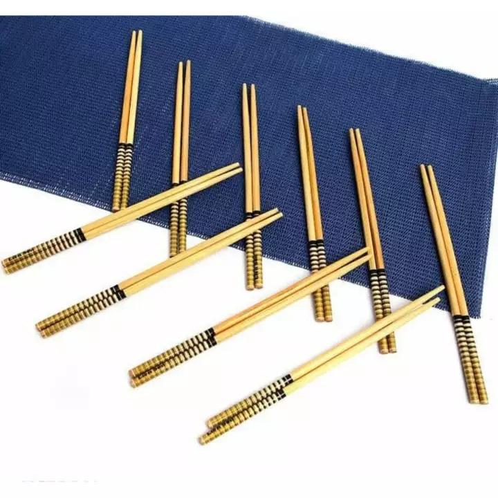 [HCM]Combo 200 Đôi Đũa Gỗ Tự Nhiên (20 Bó)