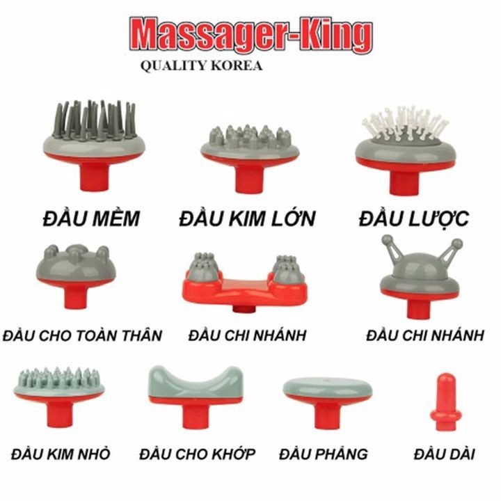 MÁY MASSAGE CẦM TAY HỒNG NGOẠI 10 ĐẦU 5