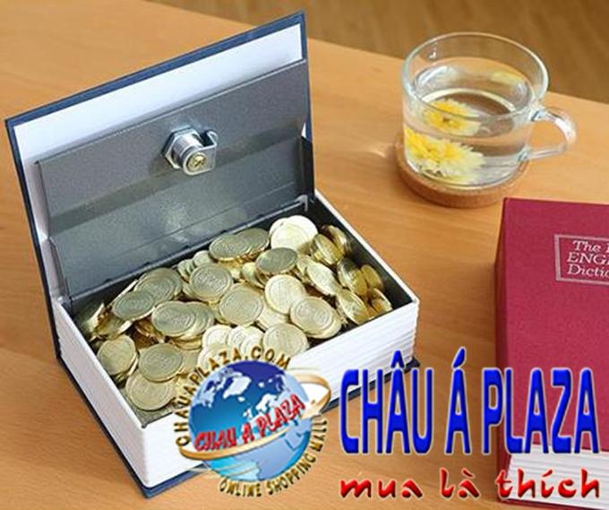 Két sắt mini hình quyển sách ca3105