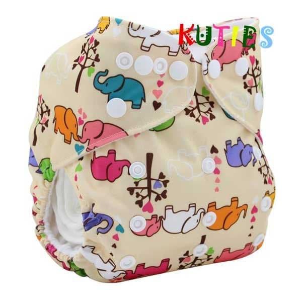 Bỉm vải ban đêm cao cấp Goodmama Size L  10-20 kg (lót xơ tre 6 lớp chống trào)
