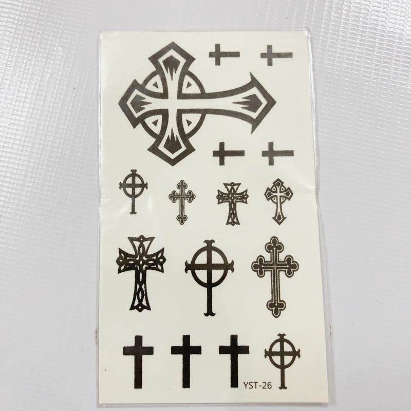 [HCM]Combo 7 hình xăm dán nhiều mẫu mui tên tàu bay trắng đen   - mua 1 tặng 1 mini tattoo