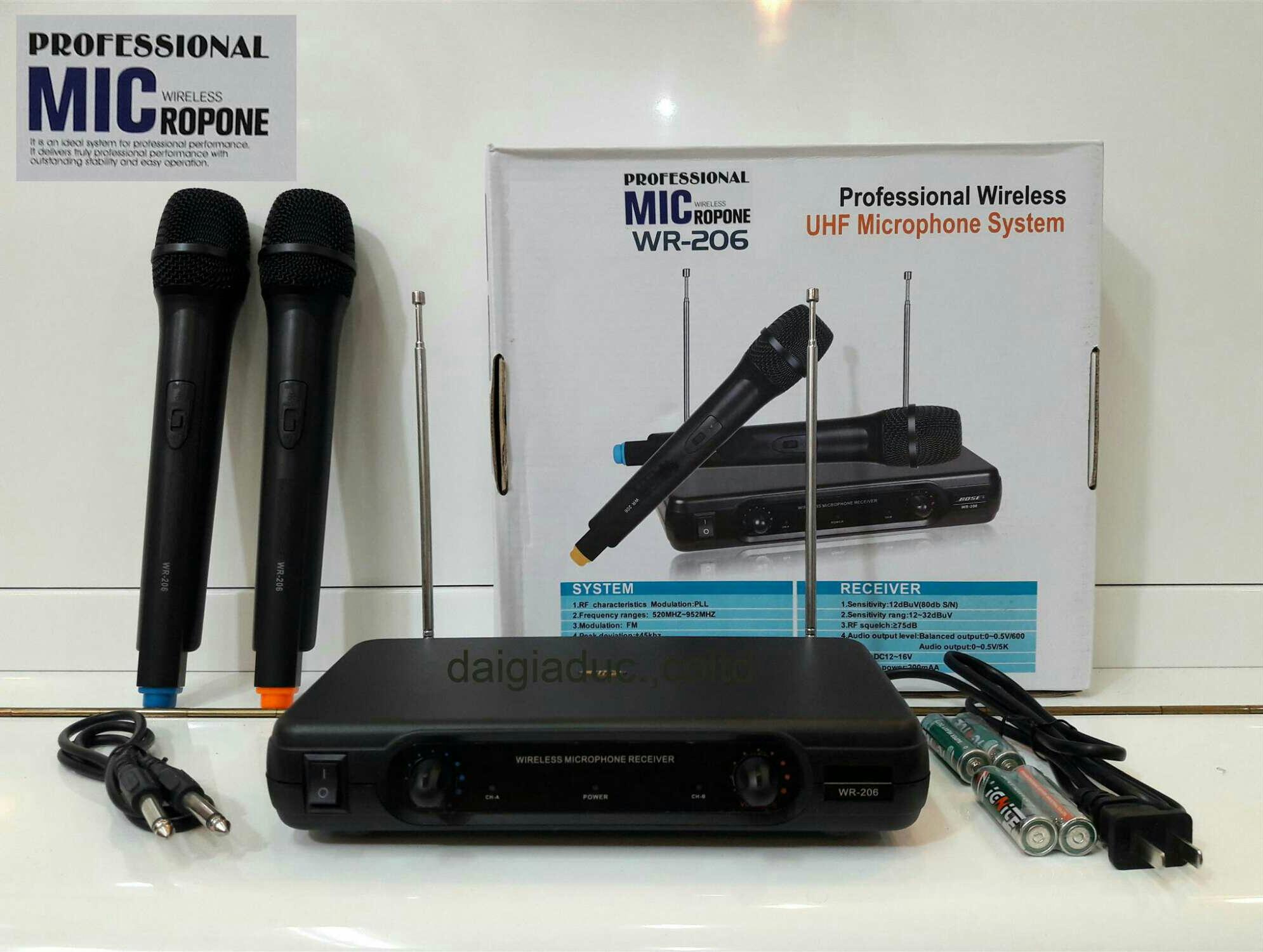 Micro không dây wr -206