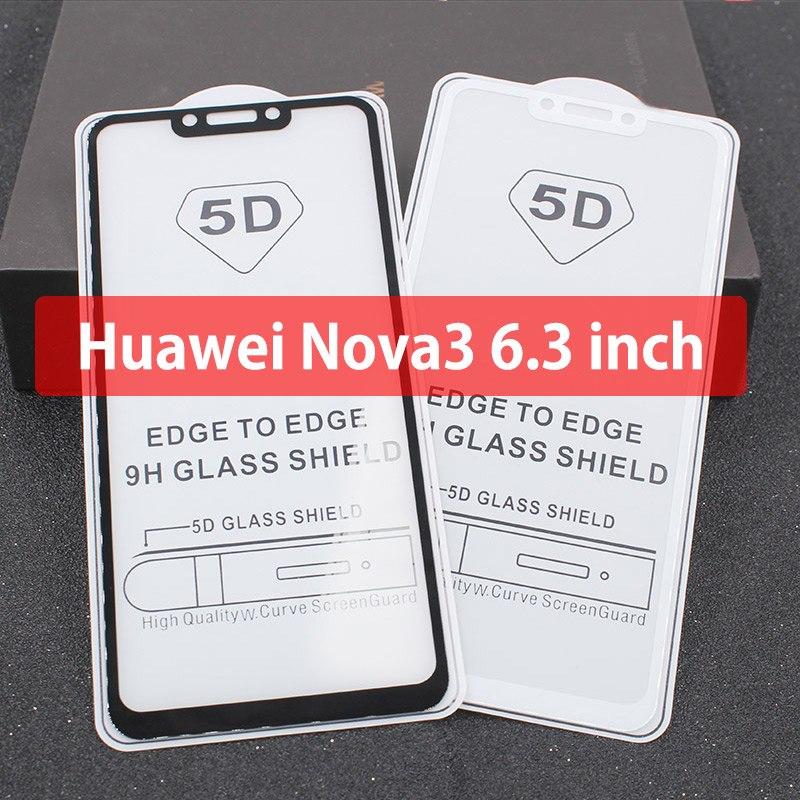 Miếng dán kính cường lực 5D full keo cho Huawei Nova 3i