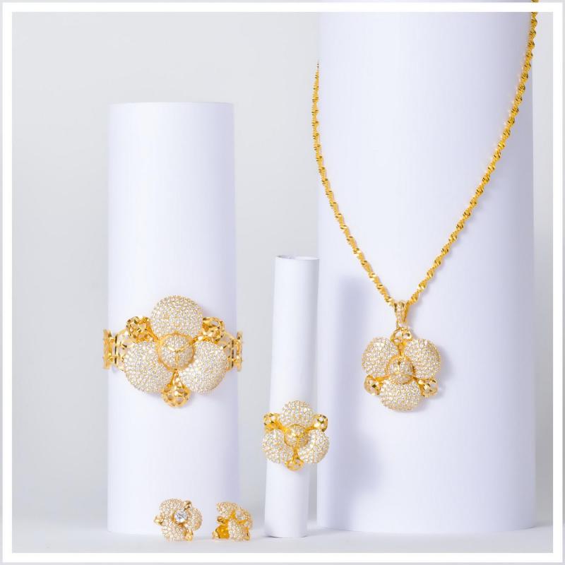 Bộ Trang Sức Đính Đá Sang trọng 2018 - 40