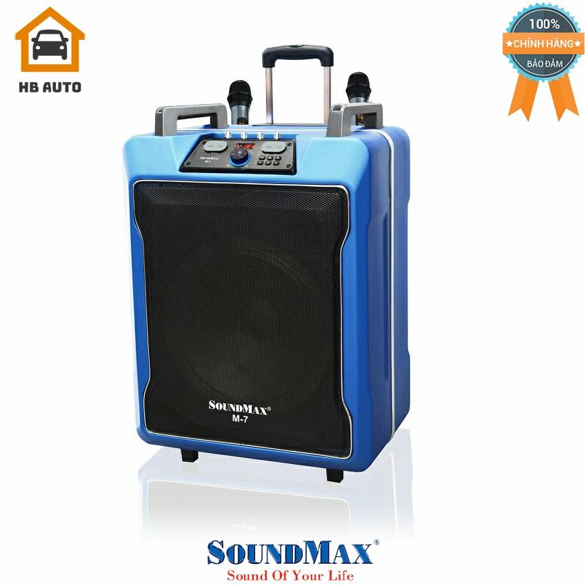 Loa di động soundmax m7 mobile speaker 120w rms – hàng chính hãng mới 2018