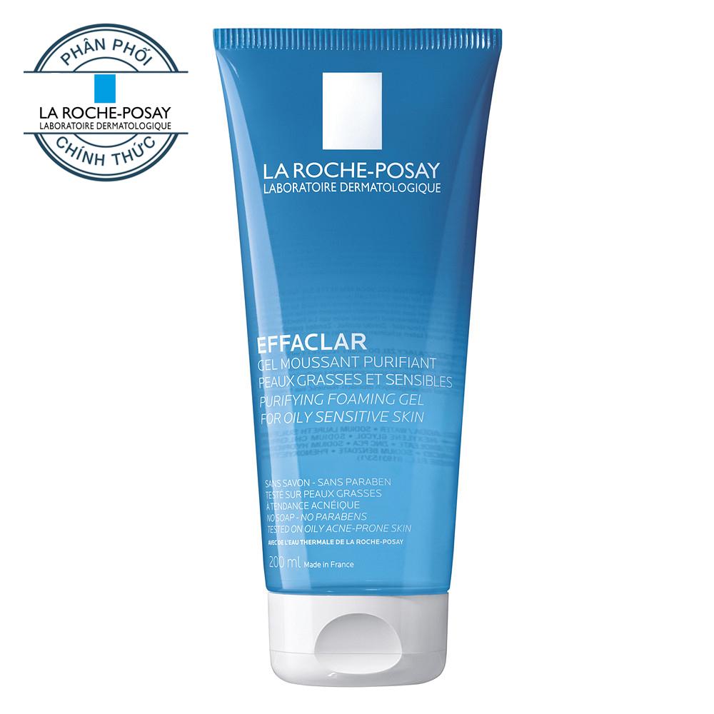 LA ROCHE POSAY - GEL RỬA MẶT TẠO BỌT CHO DA DẦU NHẠY CẢM 200ML