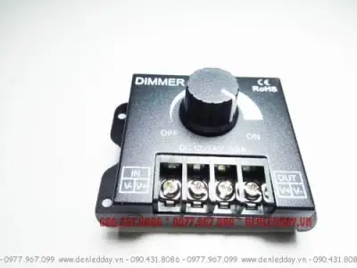 Dimmer LED 12V 24V 30A DC - Điều chỉnh tăng giảm độ sáng đèn LED