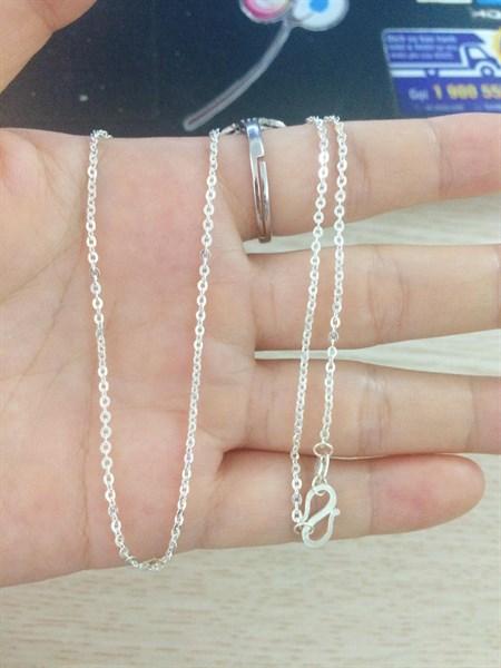 Dây Chuyền Nữ Chất Liệu Bạc Ta Cao Cấp - Ganes silver