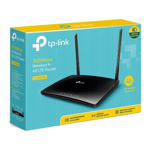 Thu phát sóng 4g tp link router wi-fi 4g lte chuẩn n tốc độ 300mbps tl-mr6400