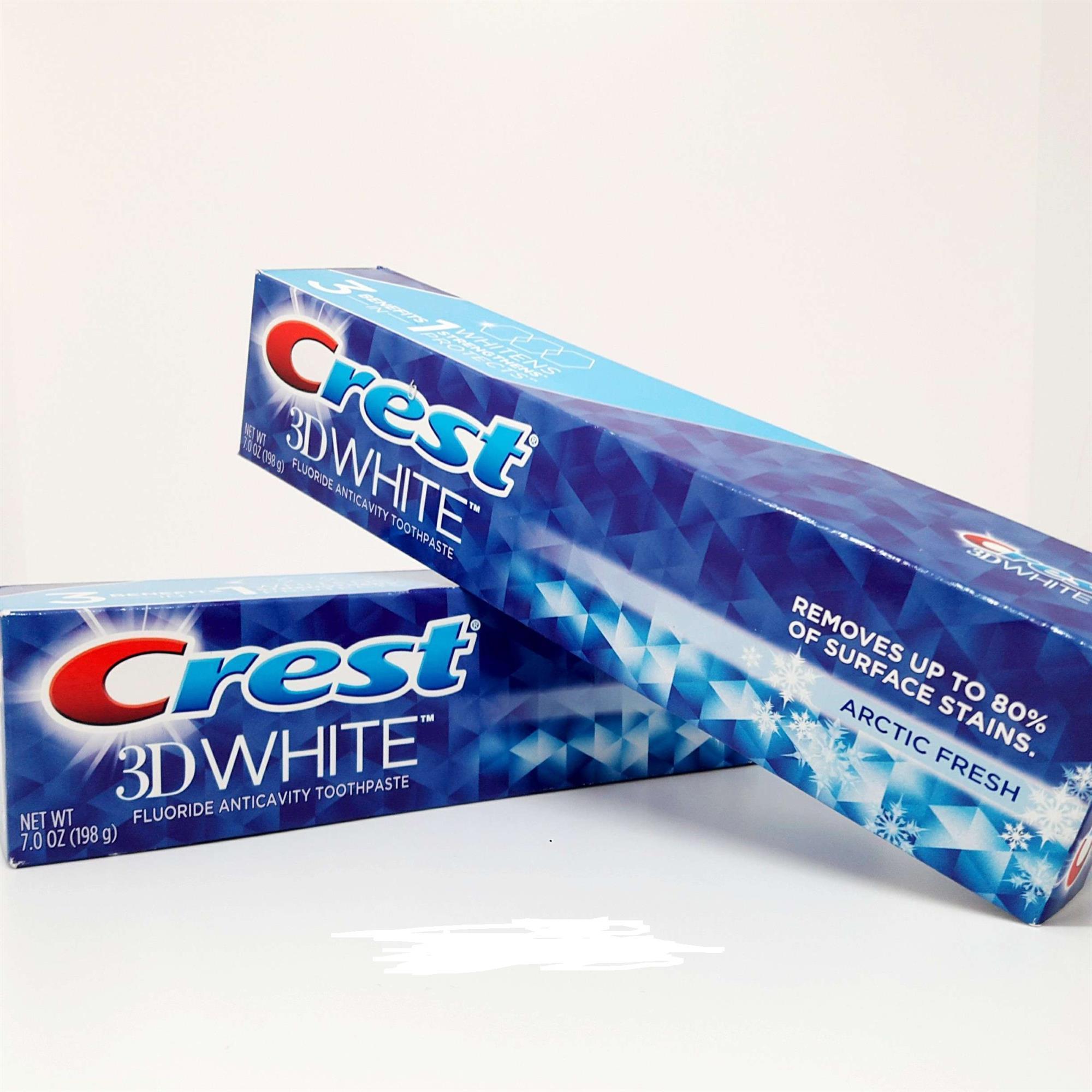 Kem đánh răng crest 3d white arctic fresh 198g