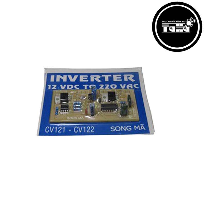Mạch tăng áp inverter 12vdc to 220vac cv121-cv122